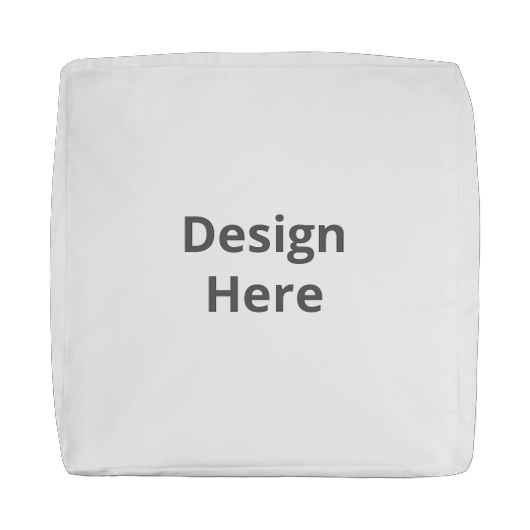 Custom Square Seat Cushion - Canvas