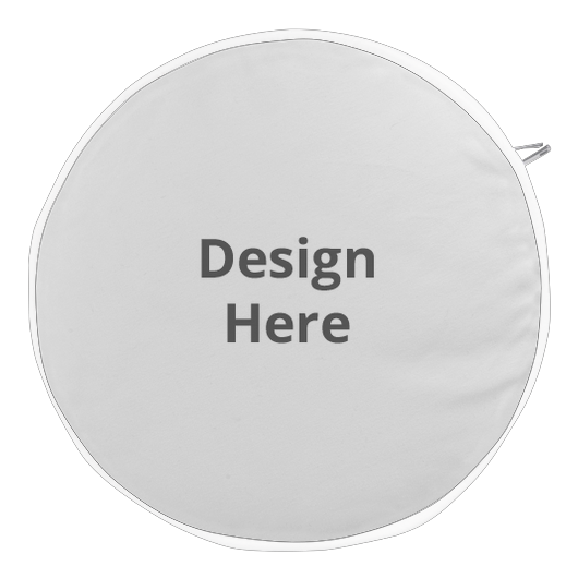 Custom Round Seat Cushion - Canvas