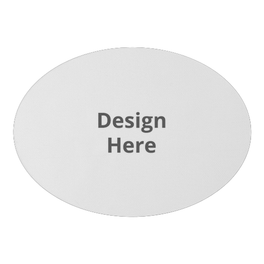 Custom Oval Tablecloth - Canvas