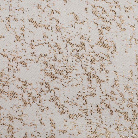 Polyester Fabric - Gold Jacquard