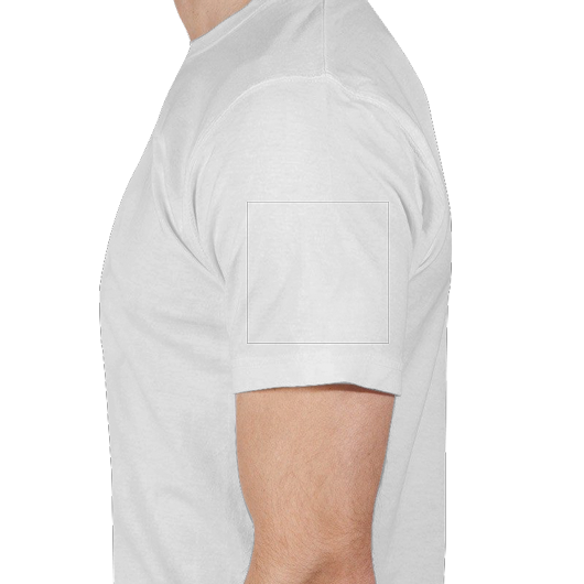 Custom Men's Crew Neck T-Shirt - White