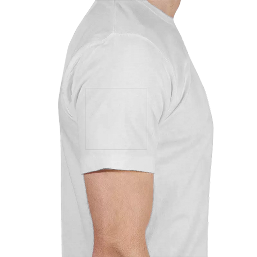 Custom Men's Crew Neck T-Shirt - White