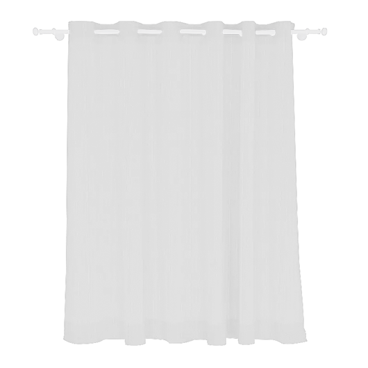 Custom Sheer Curtain - Linen Weave