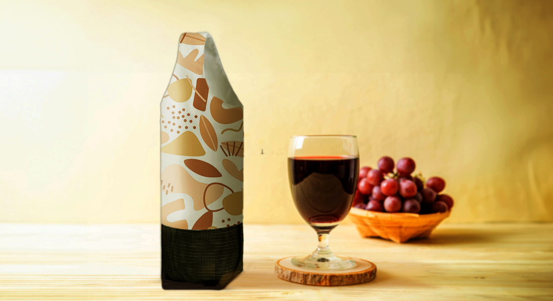 Custom Wine Bag - Snug Fit Carrier Bag