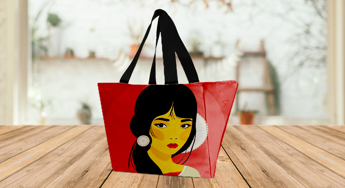 Custom Winged Tote Bag