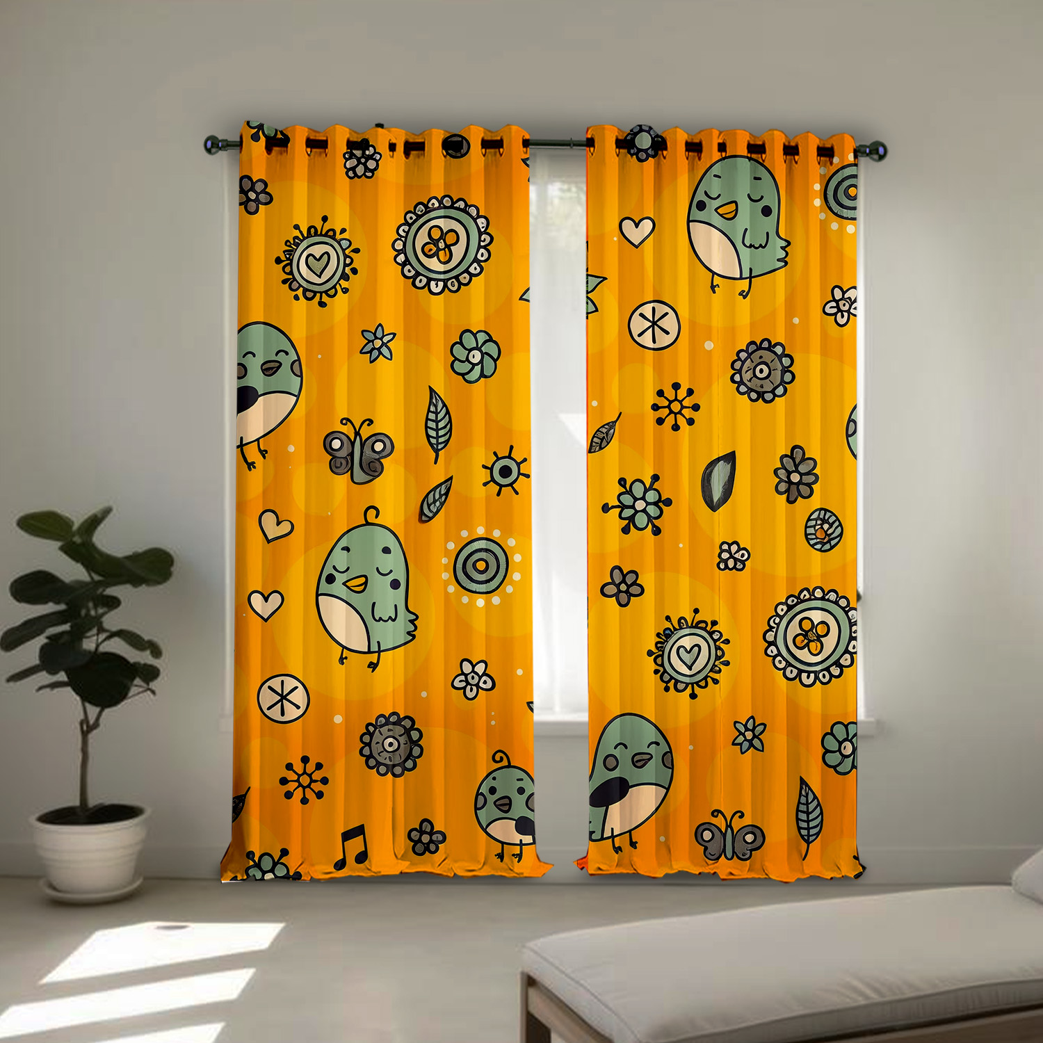 Custom 70% Blackout Curtain