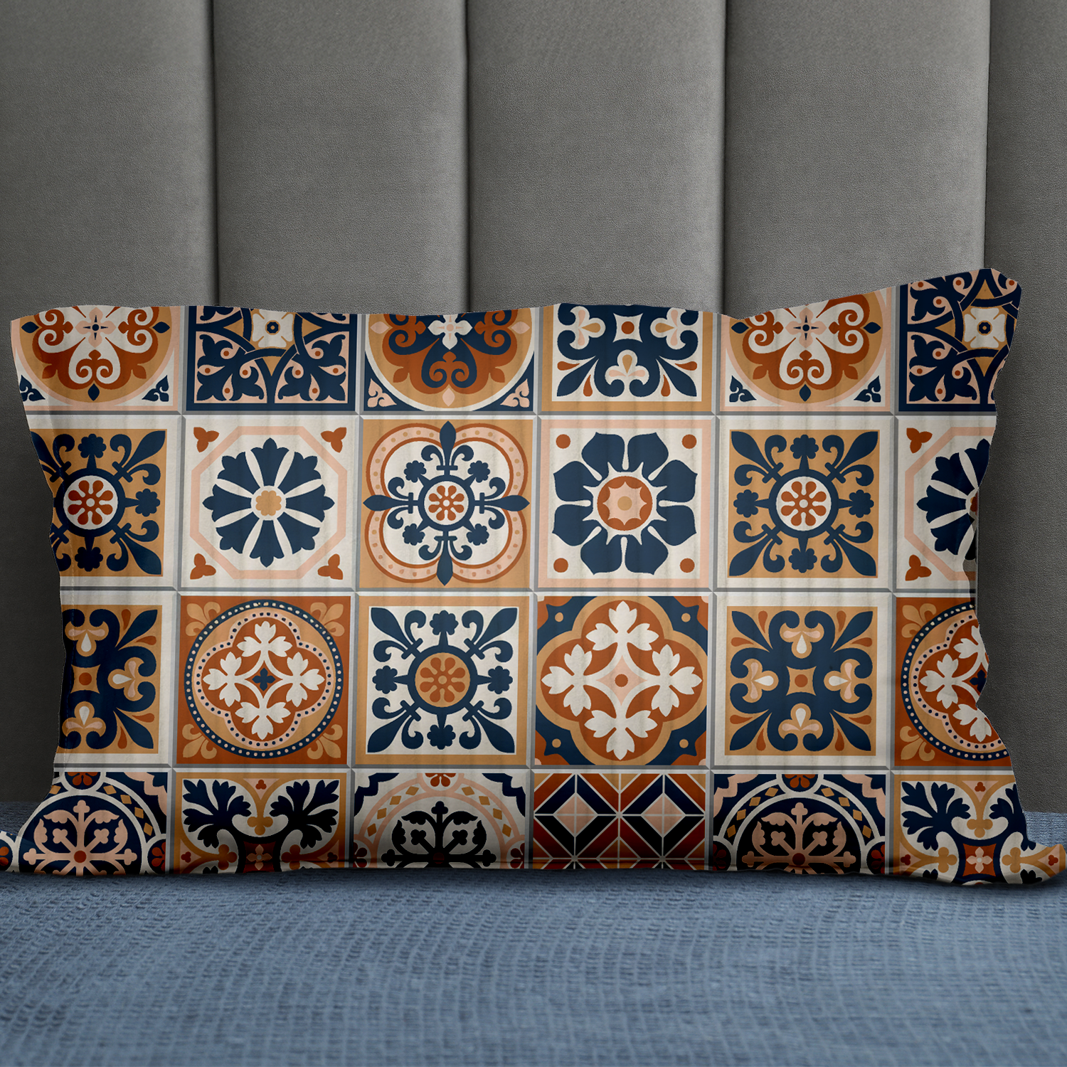 Custom Rectangle Throw Pillow - Weave Loom