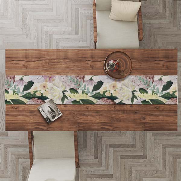 Custom Table Runner - Self Design Jacquard