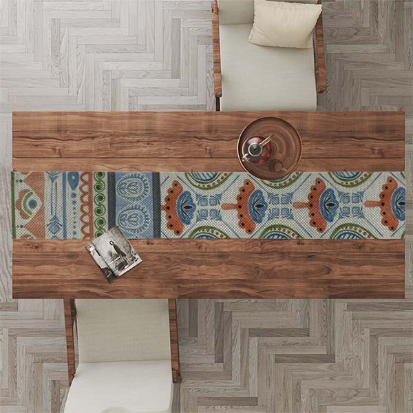 Custom Table Runner - Textured Jute