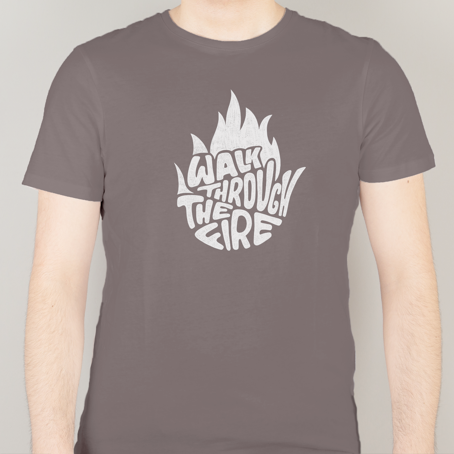 Custom Men's Crew Neck T-Shirt - Red