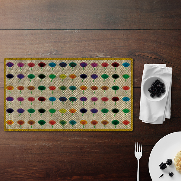 Custom Placemats - Textured Jute