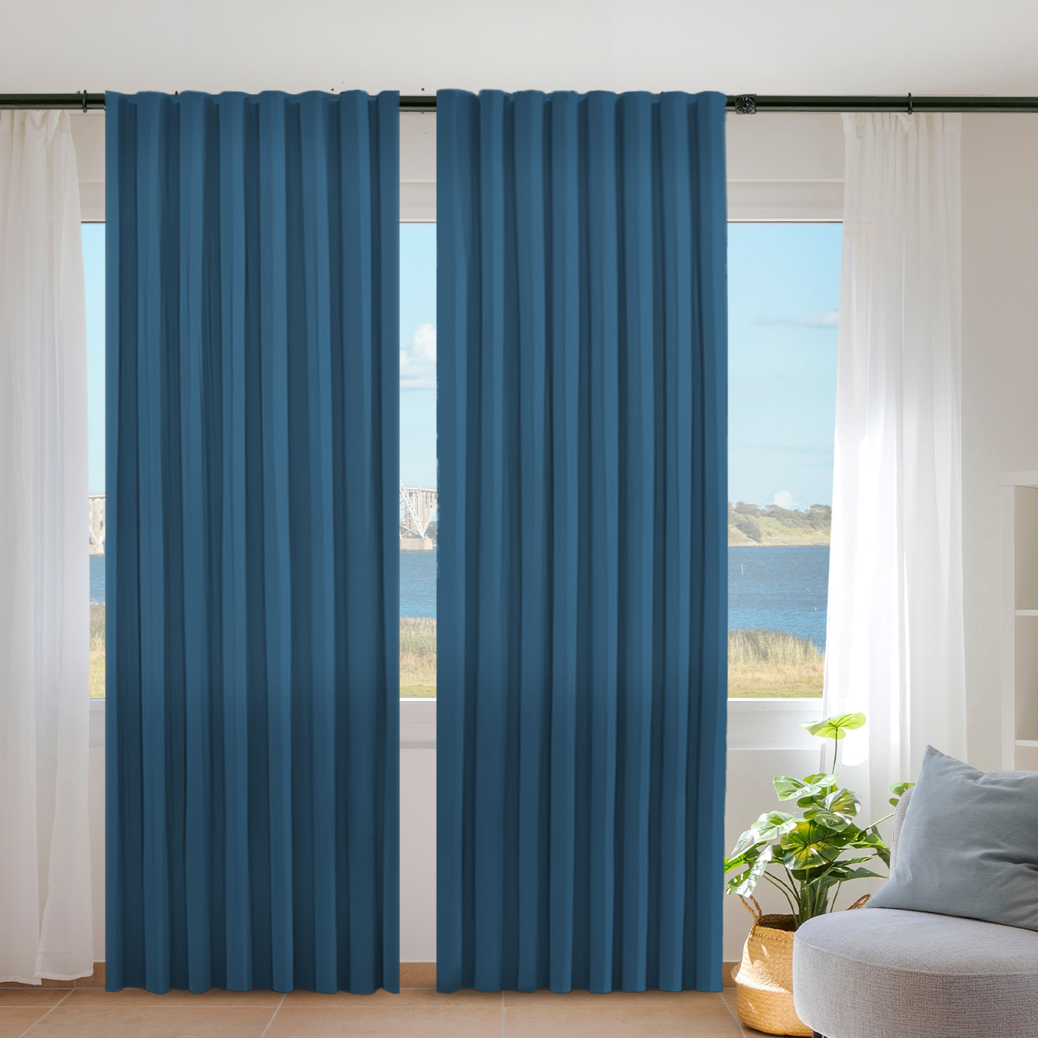 Custom Drapes - Ripple Folds