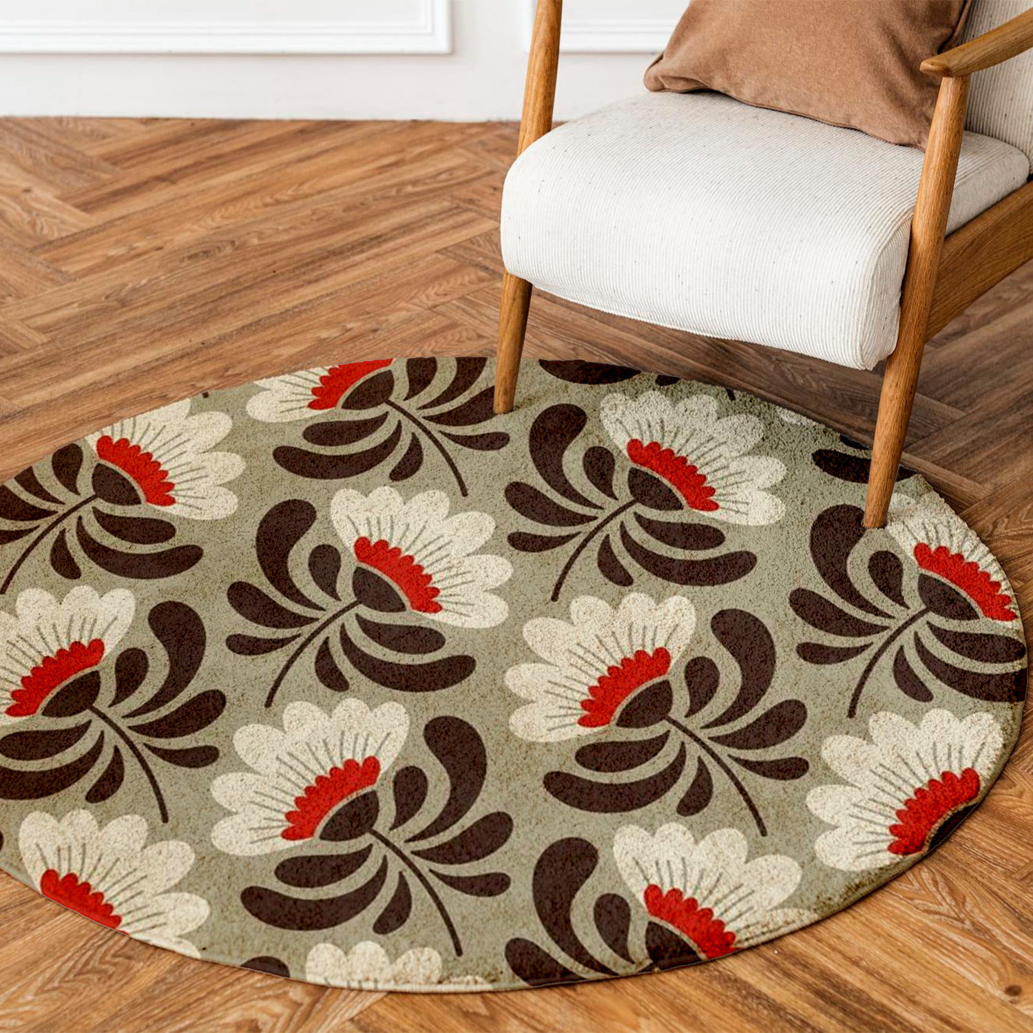 Rug - Silken Plush - Round