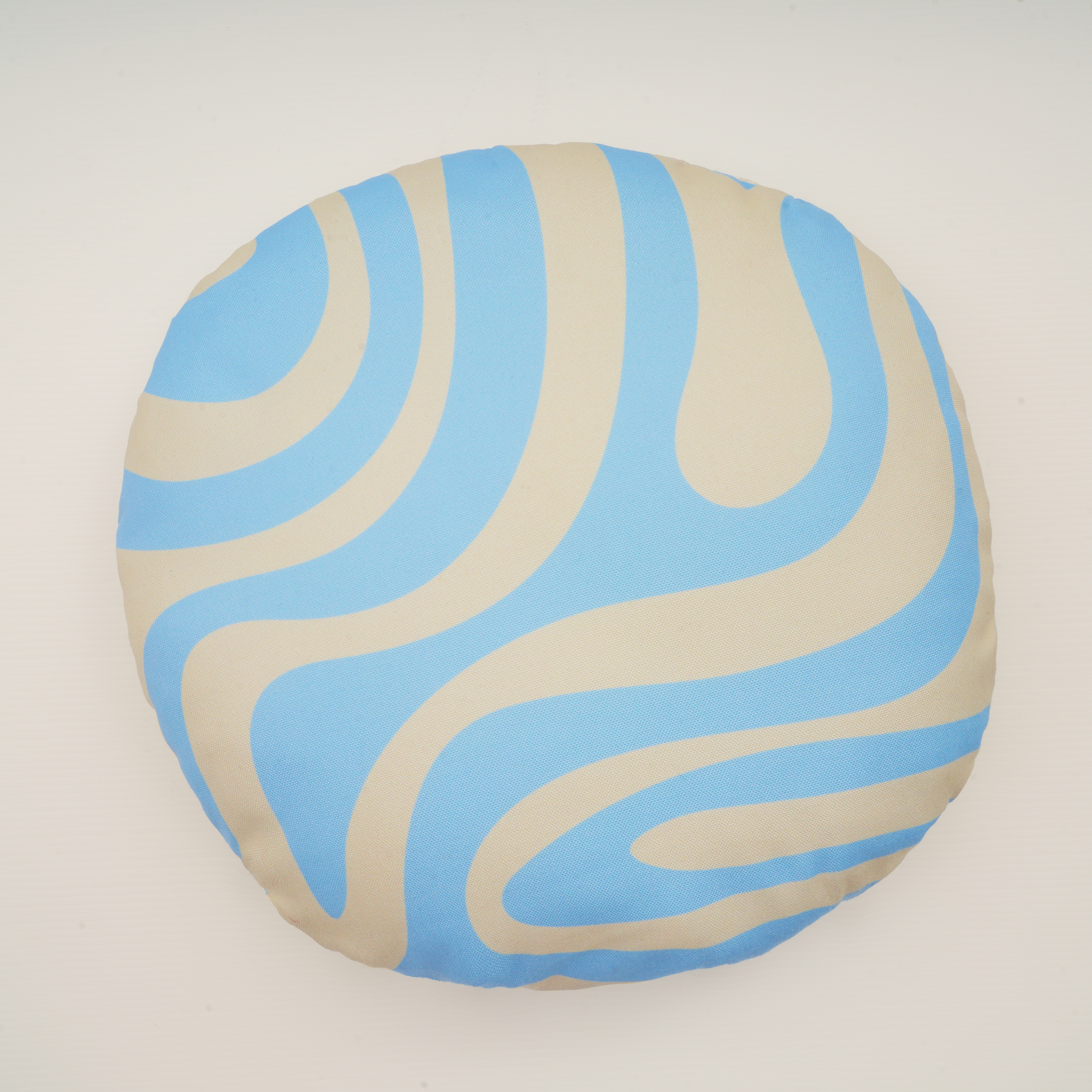 Custom Round Throw Pillow - Canvas