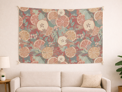 Custom Wall Tapestry - Velvet Satin