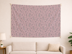 Custom Wall Tapestry - Velvet Satin