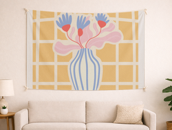 Custom Wall Tapestry - Velvet Satin