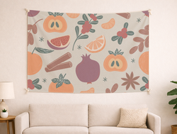 Custom Wall Tapestry - Velvet Satin