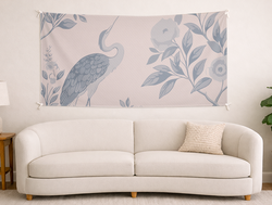 Custom Panoramic Tapestry - Velvet Satin