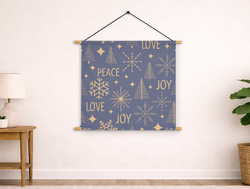 Custom Hanging Tapestry - Velvet Satin