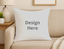 Custom Square Throw Pillow - Weave Loom