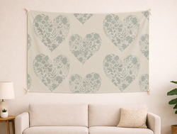 Custom Wall Tapestry - Velvet Satin