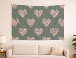 Custom Wall Tapestry - Velvet Satin