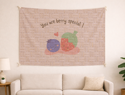 Custom Wall Tapestry - Rustic Jute