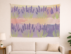 Custom Wall Tapestry - Velvet Satin