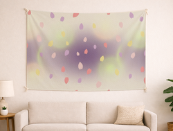 Custom Wall Tapestry - Velvet Satin