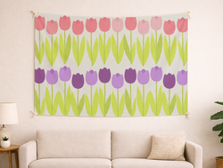 Custom Wall Tapestry - Velvet Satin