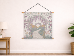 Custom Hanging Tapestry - Velvet Satin