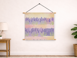 Custom Hanging Tapestry - Velvet Satin