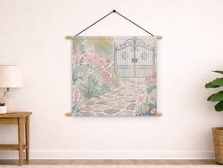 Custom Hanging Tapestry - Velvet Satin