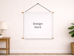 Custom Hanging Tapestry - Velvet Satin