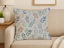 Custom Square Throw Pillow - Canvas