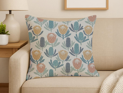 Custom Square Throw Pillow - Velvet Satin