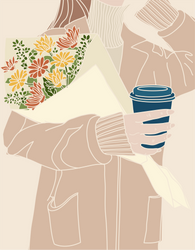 Cozy Florals and Coffee
