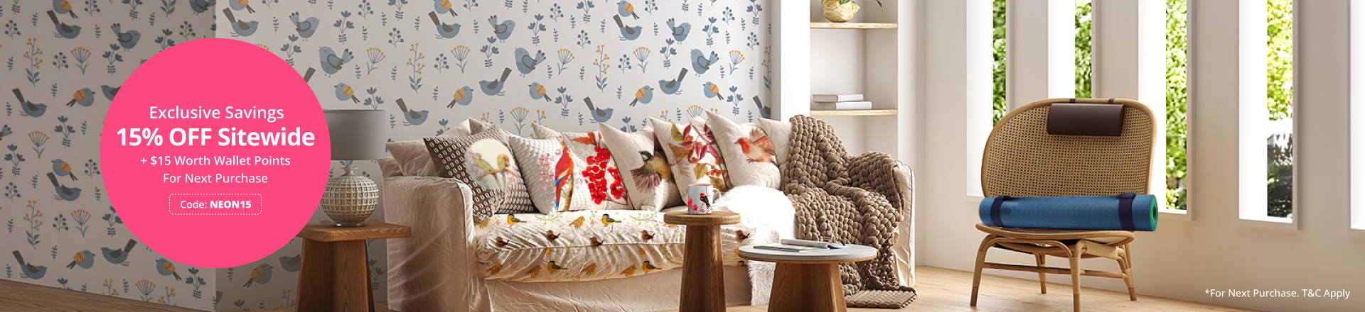 Welcome Offer NEON15