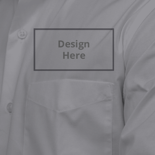 Personalized Dress Shirt - Grey