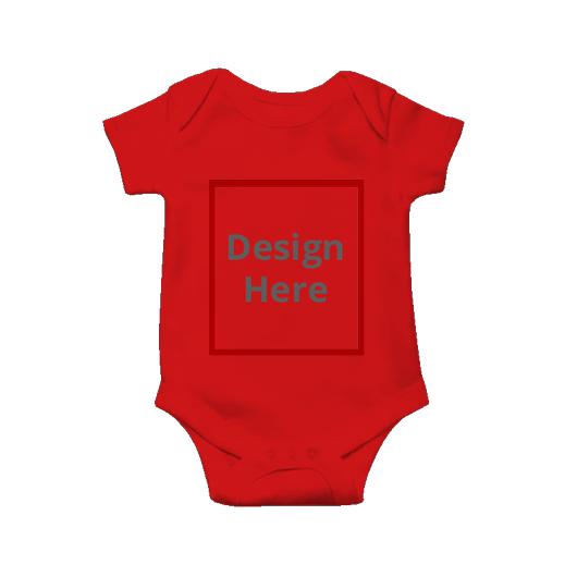 Custom Kid's Rompers - Red