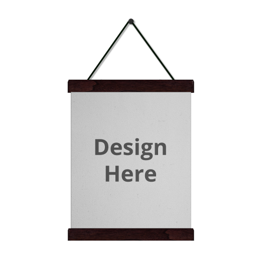 Hanging Canvas - Charcoal