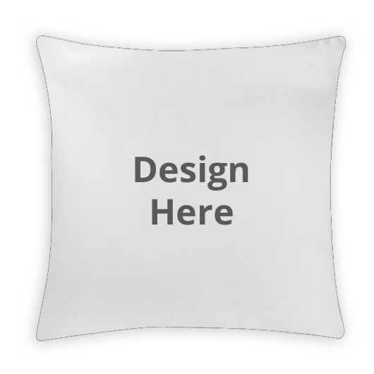 Custom Square Throw Pillow - Canvas
