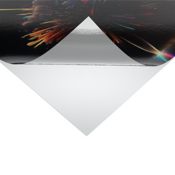 Adhesive Backed Glossy Paper