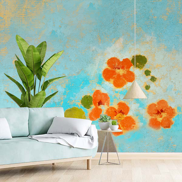 Custom Wall Mural - Canvas Grain