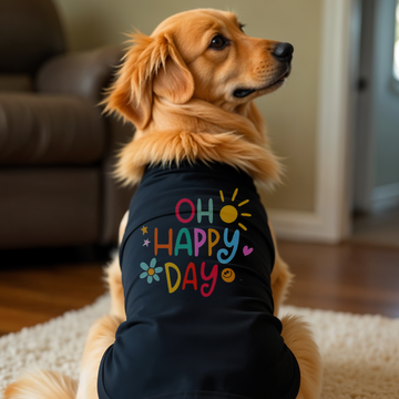 Custom Pet T-Shirt - Black