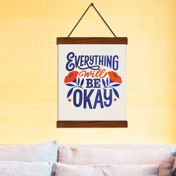 Hanging Canvas - Smoke Walnut