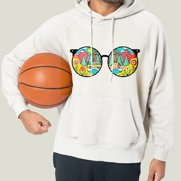 Custom Men's Hoodie - White