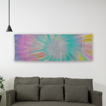 Custom Panoramic Tapestry - Rustic Jute