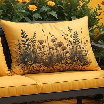 Custom Rectangle Throw Pillow - Weave Loom